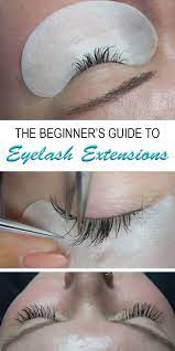 The Beginner S Guide To Eyelash Extensions Eyelash Extensions Eyelash Extensions Care Eyelash Extentions