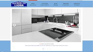 Catálogo y presupuesto de muebles de cocina. Pagina Web Muebles De Cocina Lora Diseno Web Grafico Y Posicionamiento Google