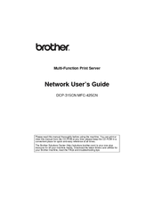 Everything else works well through the network connection which is what we reall need. Brother Mfc 425cn Manuals Manualslib