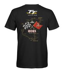TT 2021 Gold Bikes T-Shirt Black