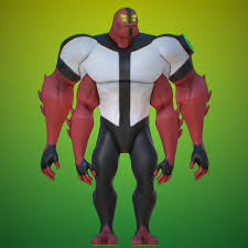 Free Characters & Creatures STL Download - Four Arms Ben 10 FREEby alienguy