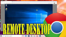 How to Access Your PC Remotely With Google Chrome Remote Desktop ...