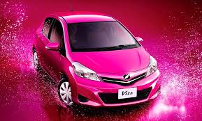 yaris1 yaris pink car mini cars