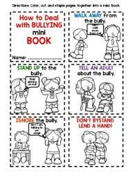 How To Deal With Bullying Mini Book By Buckeye School Counselor
