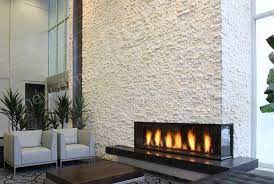 White stone countertops | which one is right for you? White Stacked Quartz Panels For Walls By Norstone