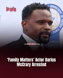 Darius McCrary, best known for playing Eddie Winslow
