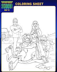 It was followed by cave fear! Scoob Coloring Sheets And Printables Fun Learning Life