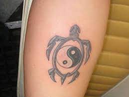 Ying Yang Turtle Tattoo Turtle Tattoo Designs Turtle Tattoo Tattoos