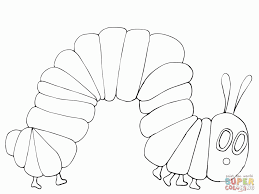Such visual stimulation proves to be likable for children. The Very Hungry Caterpillar Coloring Pages Printables Coloring Home