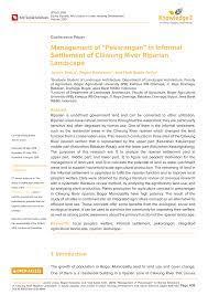 En esta lección de unprofesor vamos a dedicarnos a definir y establecer qué es el lenguaje formal e informal en un resumen con ejemplos para que sea más fácil su comprensión. Pdf Management Of Pekarangan In Informal Settlement Of Ciliwung River Riparian Landscape
