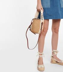 The basic kit is only $99 and contains over $360 worth of m&v products: Chloe Woody Small Raffia Bucket Bag Mytheresa