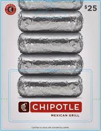 45 day buyer protection guarantee. Chipotle Mexican Grill 25 Gift Card 1 Ct Kroger