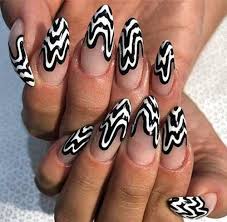 Just take your time to enjoy our collection. 30 Different Black And White Acrylic Nail Images Best Nail Art Designs 2020
