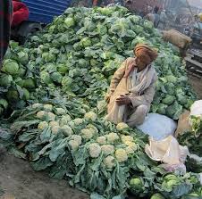 Cabbages Cauliflower At The Market Photo Acdi Voca Via Flickr Traditional Market Food Forest Food Market