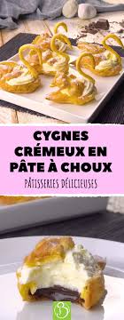 Cygnes Cremeux En Pate A Choux Patisseries Delicieuses Pate Choux Chouquette Creme Cygnes Recettes De Cuisine Desserts Francais Patisserie Francaise