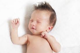 Cute Newborn Baby Boy Sleeping Stock Photo By C Dechevm 48932731