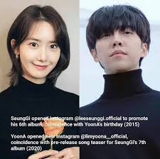 The latter's agency reported that the couple has been getting to know each other for the. Yoongi Lee Seung Gi Yoona Facebook