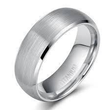 6mm 8mm Titanium Ring Brushed Beveled Edge Comfort Fit Wedding Band Metal Type 8mm Ch18690y502 Comfort Fit Wedding Band Titanium Wedding Rings Titanium Rings