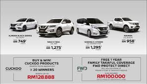 Contoh jika anda beli sebuah kereta yang mempunyai demi pengetahuan anda, nilai insuran bukan tetap setiap tahun tetapi ia akan berubah dengan ikut harga pasaran kereta anda untuk tahun yang berkenaan. Dapatkan Insurans Percuma Selama Setahun Untuk Nissan X Trail Serena S Hybrid