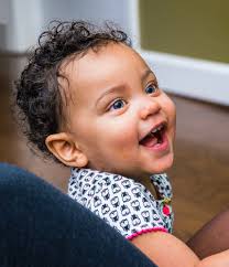 I've seem many that have straight hair too. The Black Baby Hair Care Guide Ebena