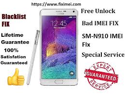 Hey bro use this code ##72786# and tap on yes. Samsung Galaxy Note4 Blacklist Fix