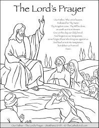 The Lord S Prayer Our Father Prayer Coloring Page Thecatholickid Com Our Father Prayer The Lords Prayer Prayer For Fathers