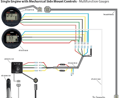 Consult that diagram to verify the circuits and wire colors. Yamaha Outboard Gauge Wiring Diagram Wiring Diagrams Narrate