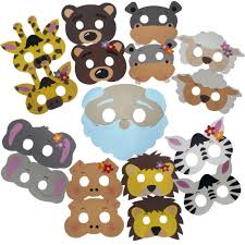 Kit Mascara Arca De Noe 8 Casais De Animais Arte Mania Lembrancinhas Mascara De Festa Magazine Luiza
