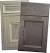 Gray Stained Oak Cabinets