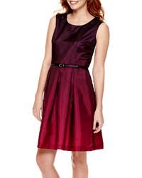Whether you need an outfit for work, school, special events, or just to run errands, we have a fantastic selection of. Women S Burgundy Fit And Flare Dresses From Jcpenney Lookastic