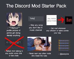 Discord Mods : r starterpacks