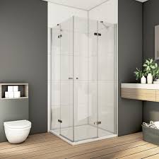 Dusche duschkabine schiebetür duschabtrennung esg glas nano eckeinstieg. Meykoers 90x90x185cm Duschkabine Eckeinstieg Kaufland De
