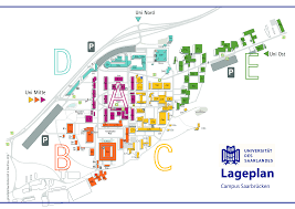 The university has an international reputation for its research in computer science and for work in the life sciences and nanosciences. Map Of Saarbrucken Campus Saarland University