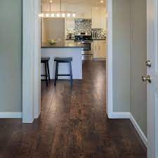 Pergo Xp Rustic Espresso Oak 10 Mm Thick X 6 1 8 In Wide X 54 11 32 In Length Laminate Flooring Dark Laminate Floors Dark Oak Flooring Living Room Flooring
