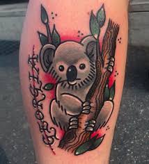Koala For My Homie Raffa Koala Koala Traditional Koalatattoo Koalas Americantraditional T Koala Tattoo Traditional Bear Tattoo Old School Tattoo Designs
