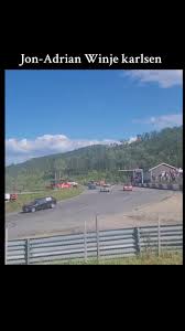 Jon-Adrian rundkast nmk hålogaland 2024 ##krasj #crosskart🏎💨 #bilcro...