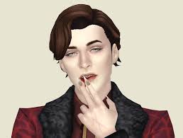 Caleb Vatore makeover (now deathly pale, eternally beautiful, actually  looking undead and living up to the Vampiric Charm trait) : r/Sims4
