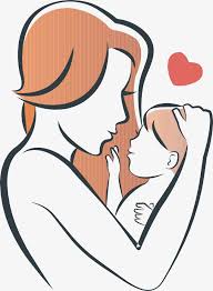 Motherhood Illustration Png And Clipart Motherhood Illustration Motherhood Drawing Mother Art