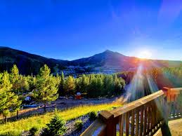 As of the 2010 census it had a population of 2,308. Summer Sunset In Big Sky Montana