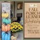 Fall Porch-Leaner Workshop event in Winkler, MB