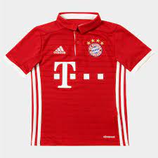 Depois de água, pepino e van gogh, eis que surge uma nova camisa de clube europeu inspirada em algo fora do usual.o bayern de munique anunciou hoje seu terceiro uniforme para temporada 2021/2022 cuja inspiração são os alpes europeus. Camisa Bayern De Munique Infantil Home 16 17 S NÂº Torcedor Adidas Vermelho Branco Netshoes
