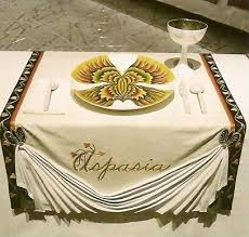 The dinner party slowly evolved. Place Setting For Aspasia Detail From The Dinner Party By Judy Chicago Www Artexperiencenyc Com Judy Chicago Dinner Party Judy
