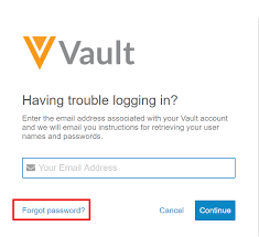 In the vault screen, under vault password, tap reset password. How To Reset A Password In Vault Veeva Product Support Portal