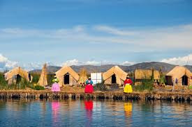 Machu picchu et le lac titicaca. Der Titicacasee Peru