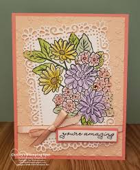 Ornate Garden You Re Amazing Card Cards Handmade Floral Cards Stamping Up Cards