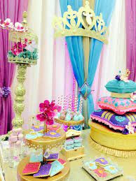 It makes for a party full of puns. Princess Jasmine Aladdin Baby Shower Party Ideas Photo 10 Of 25 Princess Jasmine Party Jasmine Party Aladdin Birthday Party