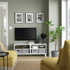 But, the black color does not match the color scheme for our living room (i'm changing over to white pieces instead of dark/black). Besta Tv Unit White 47 1 4x15 3 4x18 7 8 Ikea