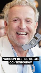 'Gordon' (@ricardoras.official) belt met @538ochtendshow ...