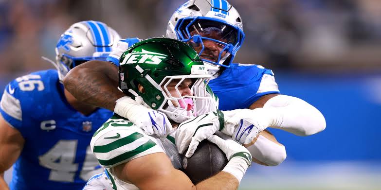 Jahmyr Gibbs shines as Lions escape with win vs. Jets: Recap