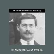 🕯 In der St.-Wolfgang-Straße in #Meitingen erinnert ein #Stolperstein an  Michael Lerpscher, der heute vor 85 Jahren wegen Wehrkraftszersetzung  hingerichtet wurde. ▪️ Am 05.11.1905 wurde Michael Lerpscher in Wilhams im  #Allgäu geboren.
